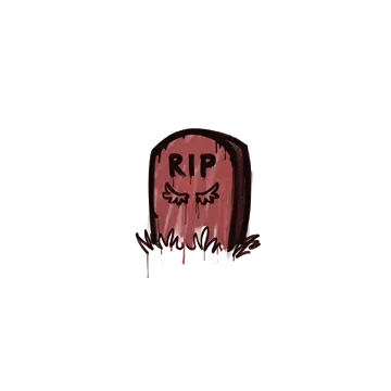 Sealed Graffiti | Tombstone (Blood Red)