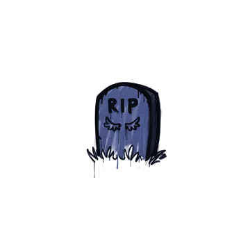 Sealed Graffiti | Tombstone (SWAT Blue)