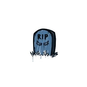 Sealed Graffiti | Tombstone (Monarch Blue)