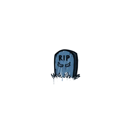 Sealed Graffiti | Tombstone (Monarch Blue)
