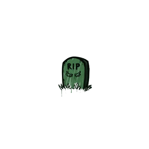 Sealed Graffiti | Tombstone (Jungle Green)