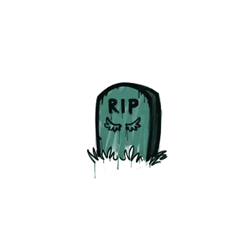 Sealed Graffiti | Tombstone (Frog Green)