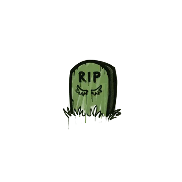 Sealed Graffiti | Tombstone (Battle Green)