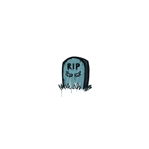 Sealed Graffiti | Tombstone (Wire Blue)