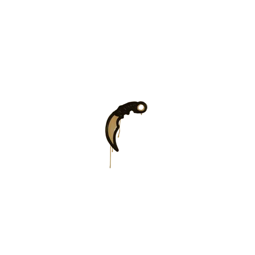Sealed Graffiti | Karambit (Desert Amber)