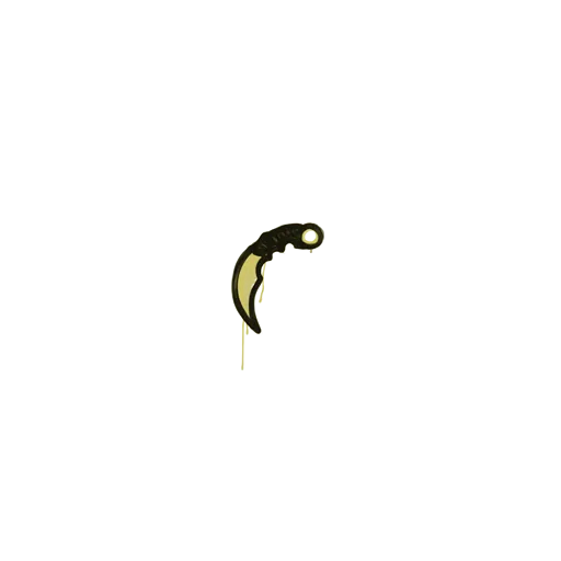 Sealed Graffiti | Karambit (Tracer Yellow)