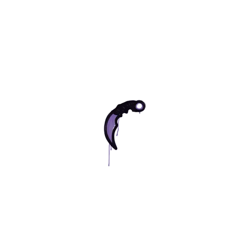 Sealed Graffiti | Karambit (Monster Purple)