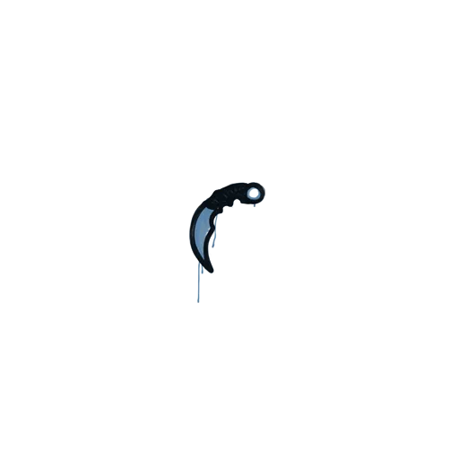 Sealed Graffiti | Karambit (Monarch Blue)