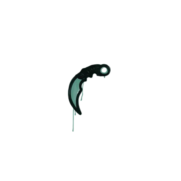 Sealed Graffiti | Karambit (Frog Green)