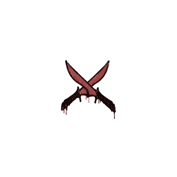 Sealed Graffiti | X-Knives (Blood Red)