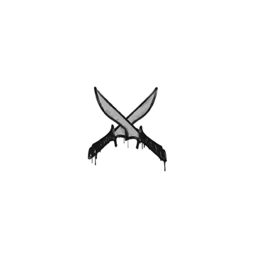 Sealed Graffiti | X-Knives (Shark White)