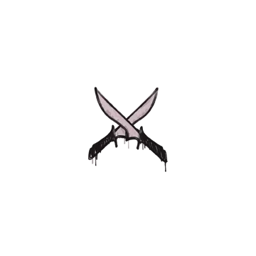 Sealed Graffiti | X-Knives (War Pig Pink)