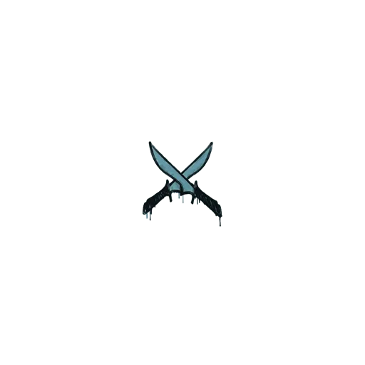 Sealed Graffiti | X-Knives (Wire Blue)