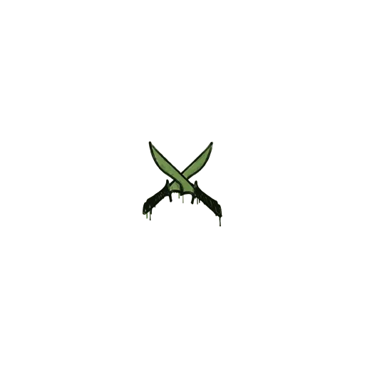 Sealed Graffiti | X-Knives (Battle Green)