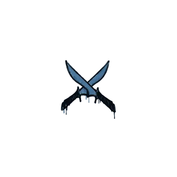Sealed Graffiti | X-Knives (Monarch Blue)
