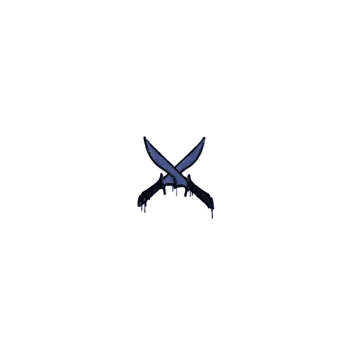 Sealed Graffiti | X-Knives (SWAT Blue)