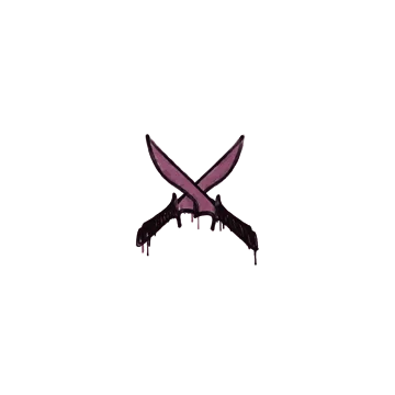 Sealed Graffiti | X-Knives (Princess Pink)