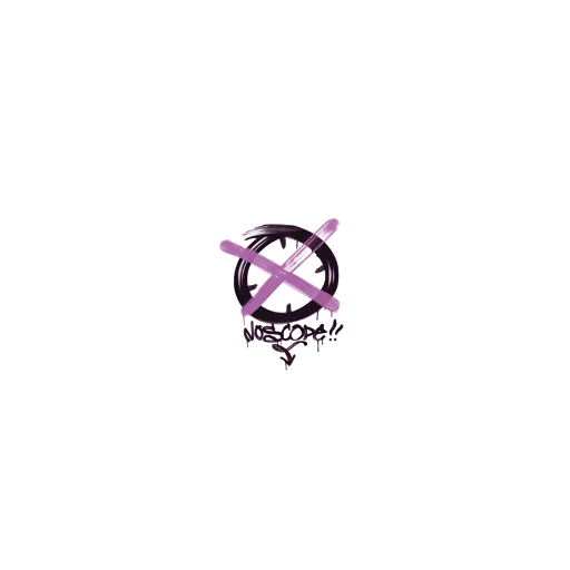 Sealed Graffiti | Noscope (Bazooka Pink)