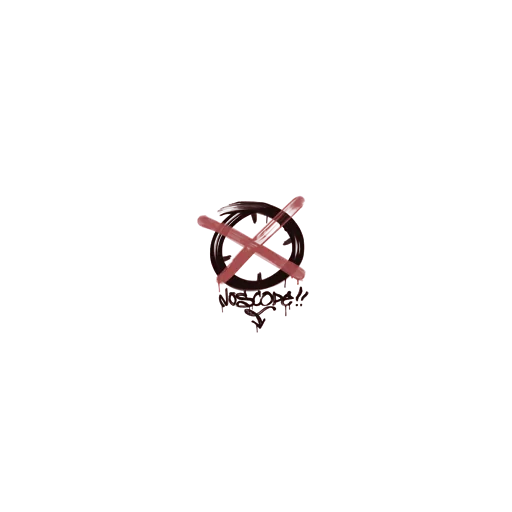 Sealed Graffiti | Noscope (Blood Red)