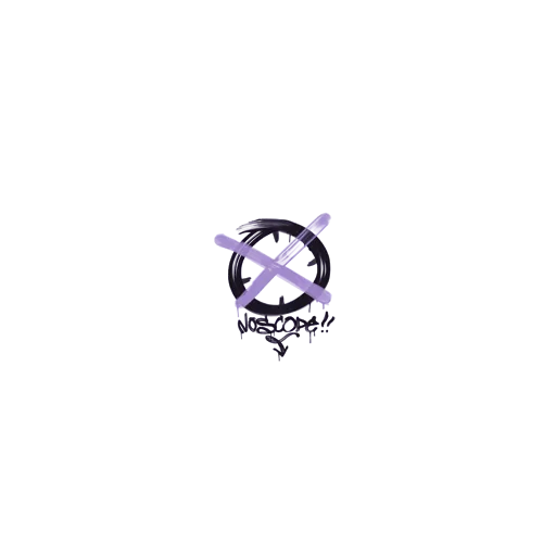 Sealed Graffiti | Noscope (Violent Violet)