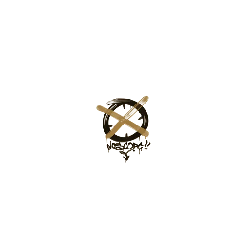Sealed Graffiti | Noscope (Desert Amber)