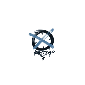 Sealed Graffiti | Noscope (Monarch Blue)