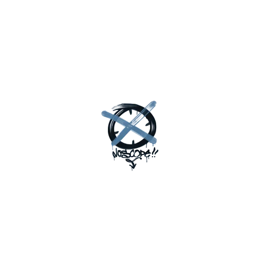 Sealed Graffiti | Noscope (Monarch Blue)