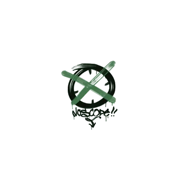 Sealed Graffiti | Noscope (Jungle Green)