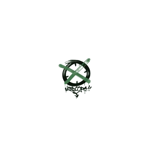 Sealed Graffiti | Noscope (Jungle Green)