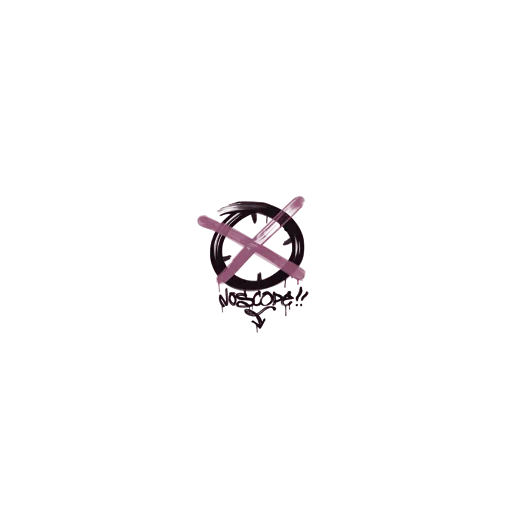 Sealed Graffiti | Noscope (Princess Pink)