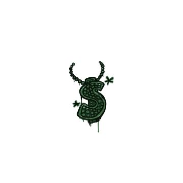Sealed Graffiti | Bling (Jungle Green)