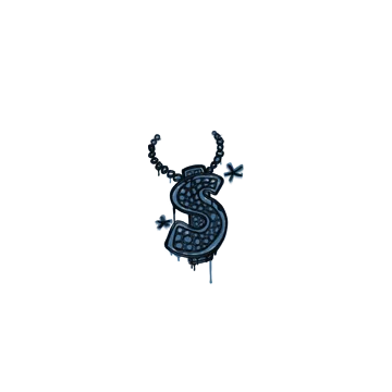 Sealed Graffiti | Bling (Monarch Blue)