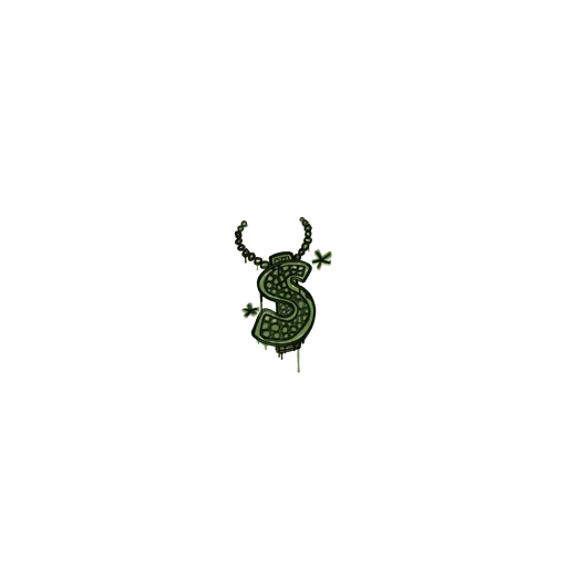 Sealed Graffiti | Bling (Battle Green)
