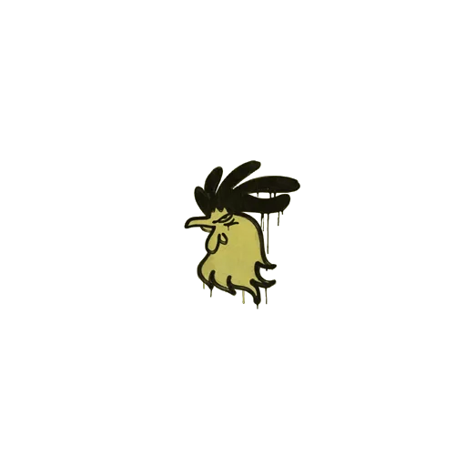 Sealed Graffiti | Cocky (Tracer Yellow)