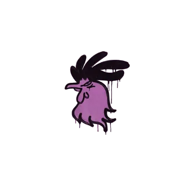 Sealed Graffiti | Cocky (Bazooka Pink)