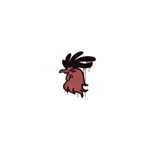 Sealed Graffiti | Cocky (Blood Red)