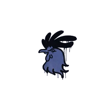 Sealed Graffiti | Cocky (SWAT Blue)
