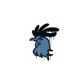 Sealed Graffiti | Cocky (Monarch Blue)