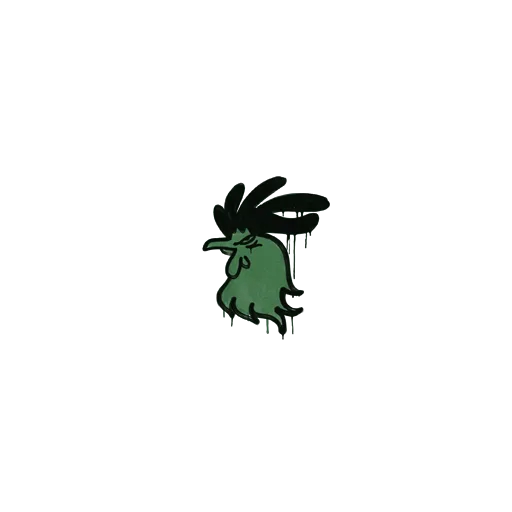Sealed Graffiti | Cocky (Jungle Green)