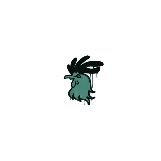 Sealed Graffiti | Cocky (Frog Green)