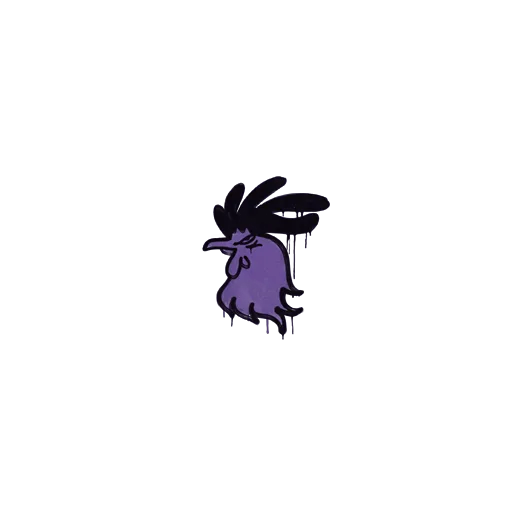 Sealed Graffiti | Cocky (Monster Purple)