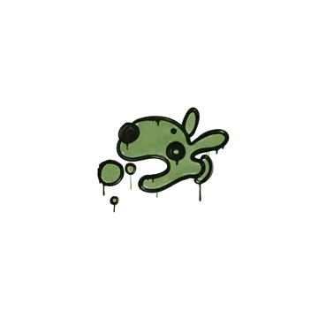 Sealed Graffiti | Popdog (Battle Green)