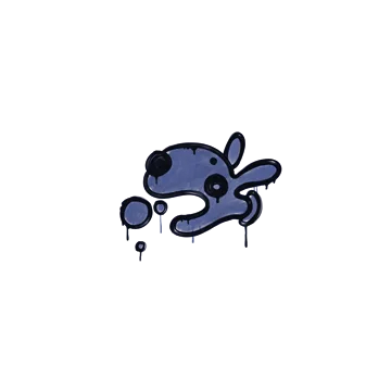 Sealed Graffiti | Popdog (SWAT Blue)