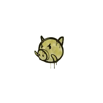 Sealed Graffiti | Piggles (Tracer Yellow)