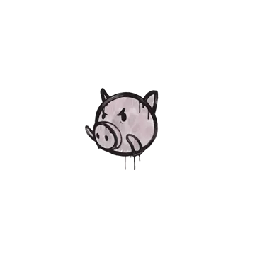 Sealed Graffiti | Piggles (War Pig Pink)