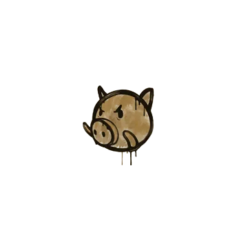 Sealed Graffiti | Piggles (Desert Amber)