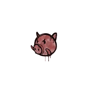 Sealed Graffiti | Piggles (Blood Red)