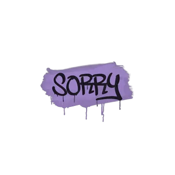 Sealed Graffiti | Sorry (Violent Violet)