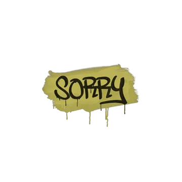 Sealed Graffiti | Sorry (Tracer Yellow)