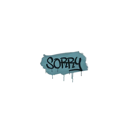 Sealed Graffiti | Sorry (Wire Blue)